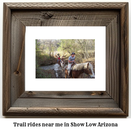 trail rides near me in Show Low, Arizona